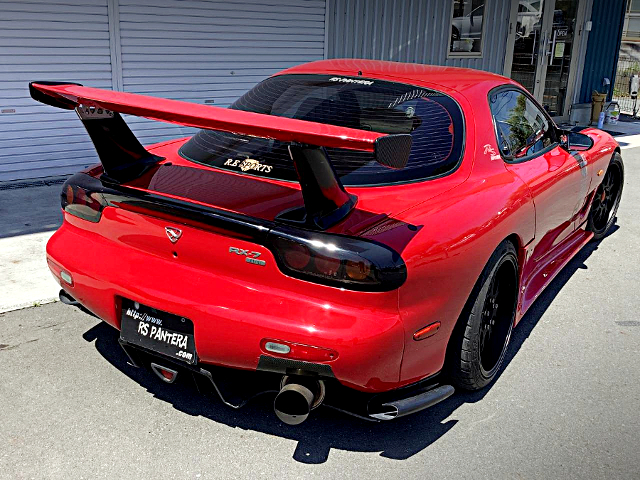 Rear exterior of FD3S RX-7 K-LIMITED of Limited.