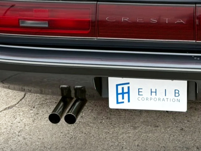 NANIWA-KAN exhaust muffler. 