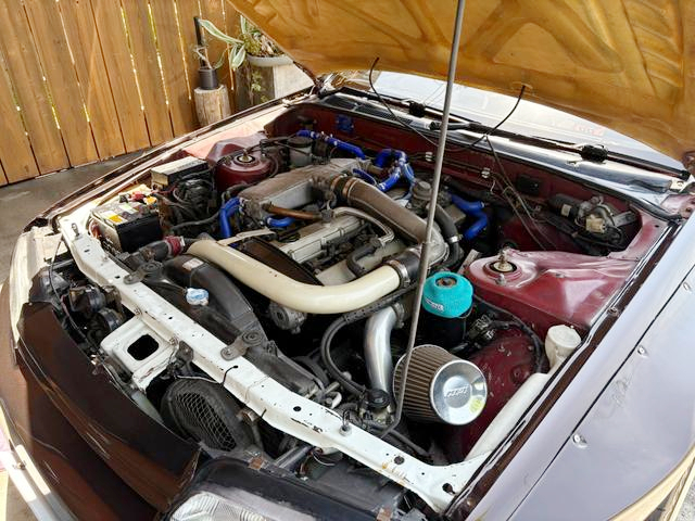 RB20DET turbo engine.