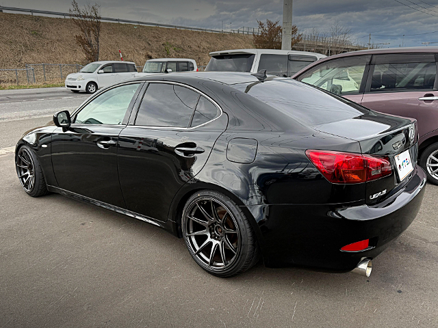 Rera exterior of GSE21 LEXUS IS350 VERSION S.