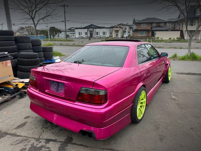 Rear exterior of JZX100 CHASER TOURER-V.
