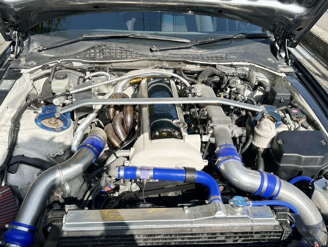 VVT-i 1JZ-GTE turbo with HKS GT3 Turbocharger.