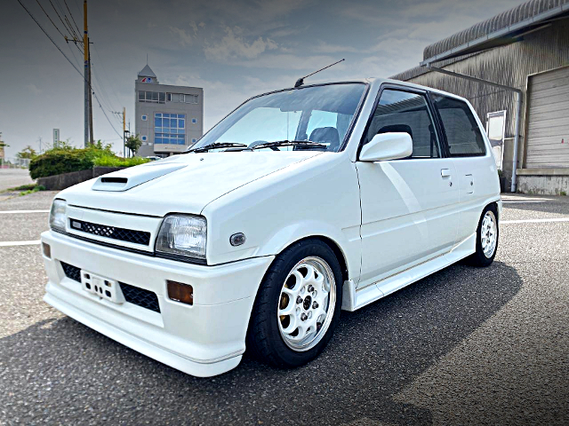 Front exterior of 2nd Gen L70V DAIHATSU MIRA TR-XX.