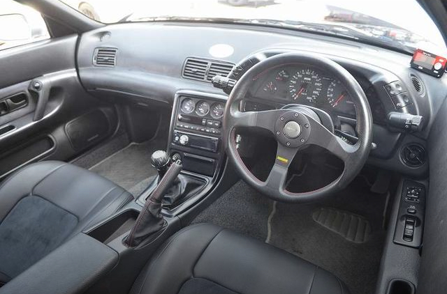 Interior of R32 SKYLINE GT-R.