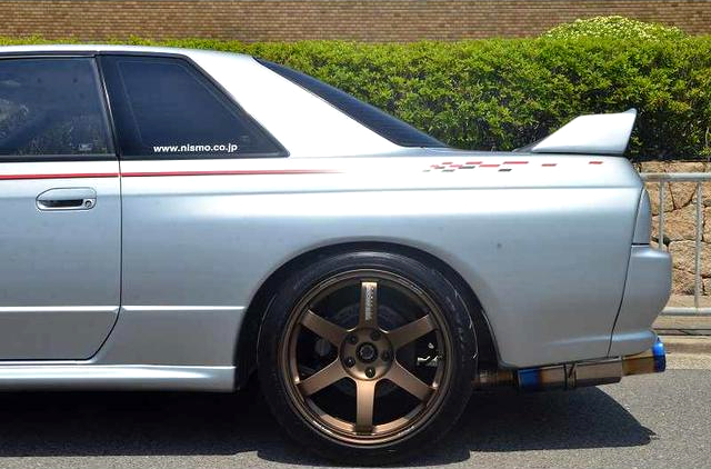 Rear RAYS Rim.