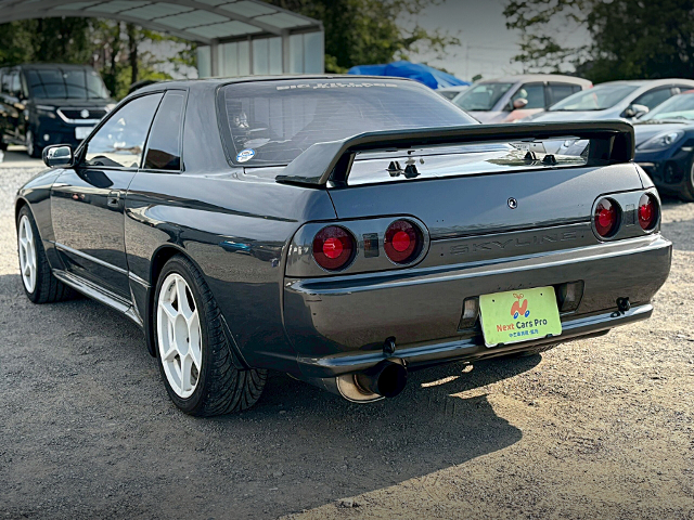 Rear exterior of R32 SKYLINE GT-R.