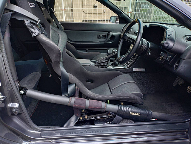 Interior of R32 SKYLINE GT-R.