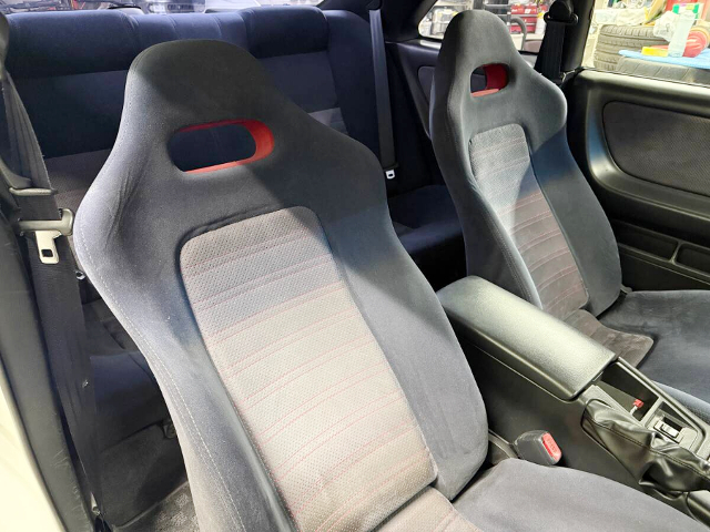 Interior seats of R33 SKYLINE GT-R.
