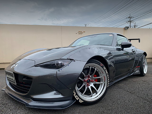 Front exterior of PANDEM WIDEBODY NDERC ROADSTER RF RS.