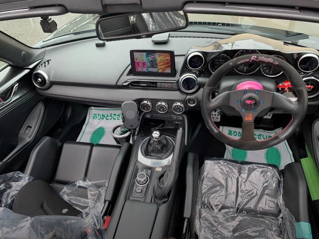 Interior Dashboard of PANDEM WIDEBODY NDERC ROADSTER RF RS.