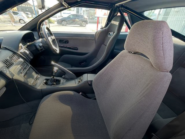 Interior of WIDEBODY S13 NISSAN SILVIA.