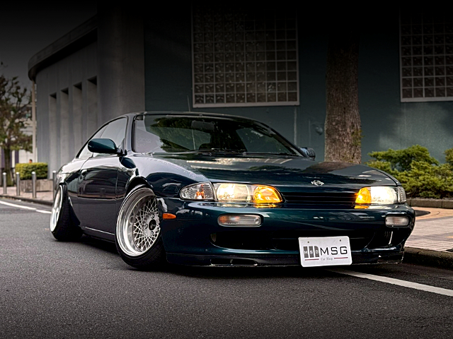 Front exterior of S14 ZENKI SILVIA Qs.