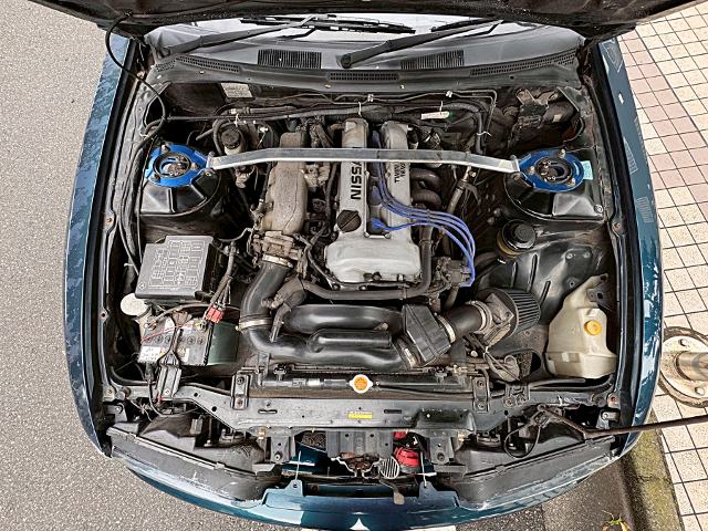 SR20DE engine.