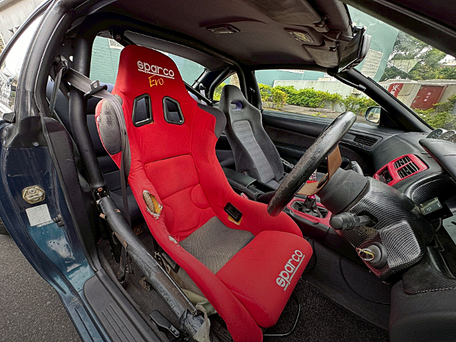 Interior seats of S14 ZENKI SILVIA Qs.