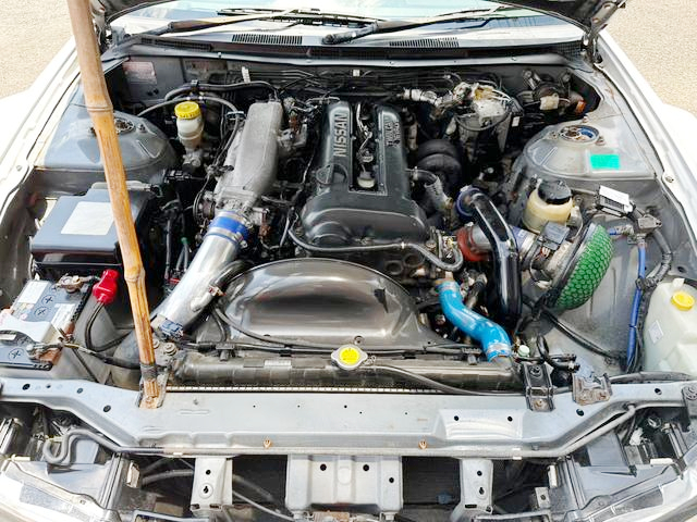 SR20DET turbo engine.