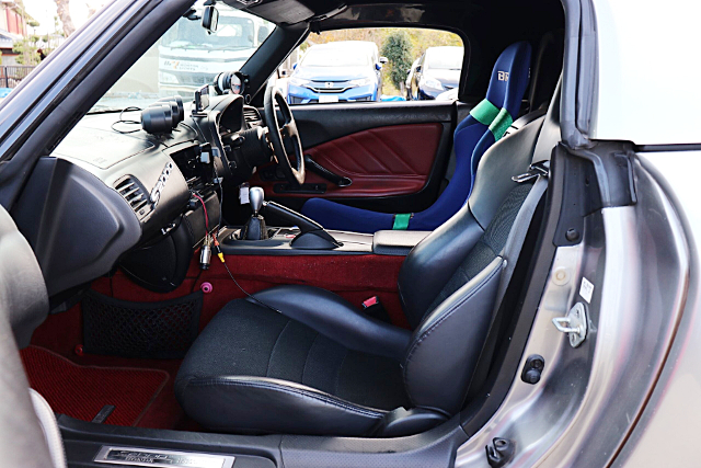 Interior seats of WIDEBODY AP1 HONDA S2000.