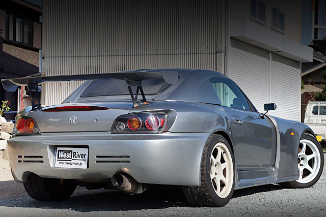Rear exterior of WIDEBODY AP1 HONDA S2000.