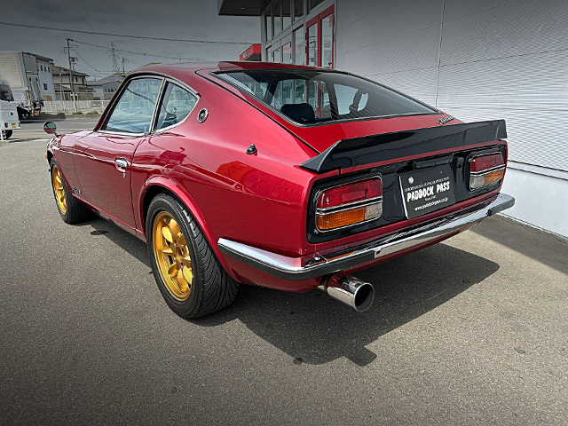 Rear Exterior of S30 FAIRLADY Z.
