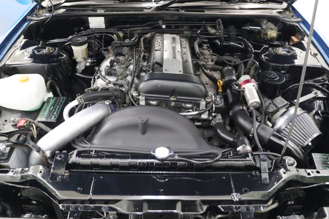SR20DET turbo engine.