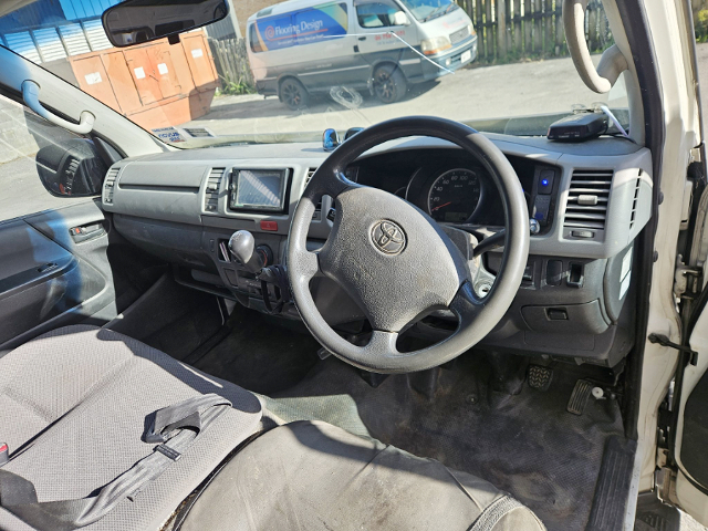 Interior of 5th Gen TRH200V HIACE.