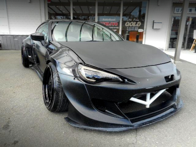 Front exterior of PANDEM WIDEBODY 1st Gen ZN6 TOYOTA 86GT.