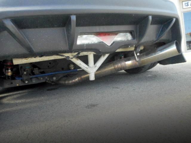 One of a kind exhaust muffler.