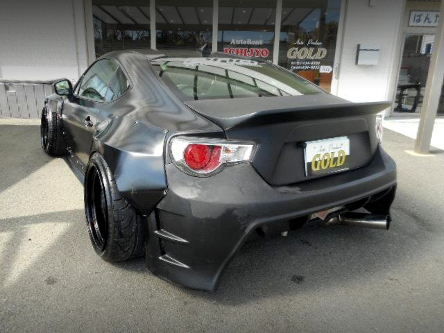 Rear exterior of PANDEM WIDEBODY 1st Gen ZN6 TOYOTA 86GT.