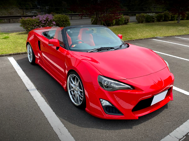 Front exterior of ZZW30 MR-S V-EDITION.
