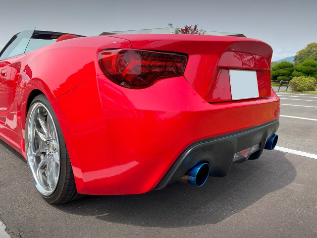 Rear exterior of ZZW30 MR-S V-EDITION.
