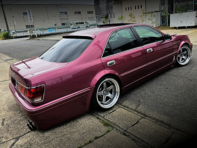 Rear exterior of JZS171 CROWN ATHLETE-V PREMIUM.