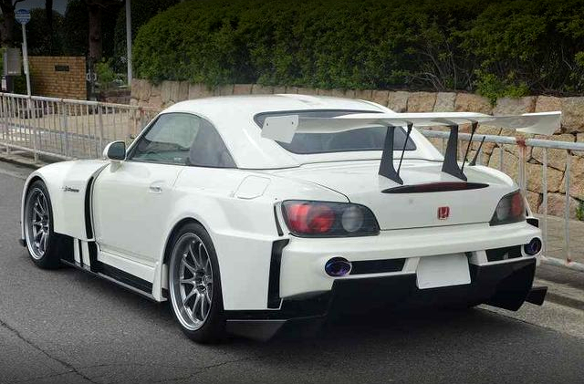 Rear exterior of Power House amuse GT1 WIDEBODY AP1 HONDA S2000.