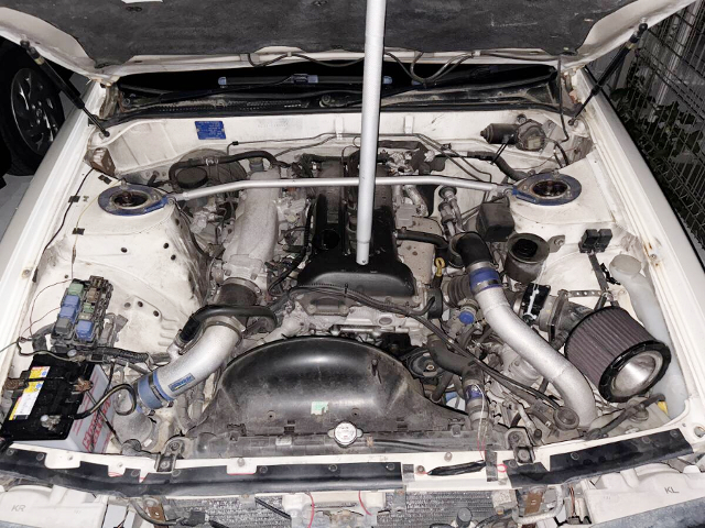 SR20DET turbo engine.