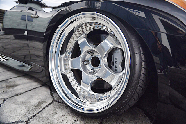 Front Rim of Static CKV36 SKYLINE COUPE 370GT TYPE-S.
