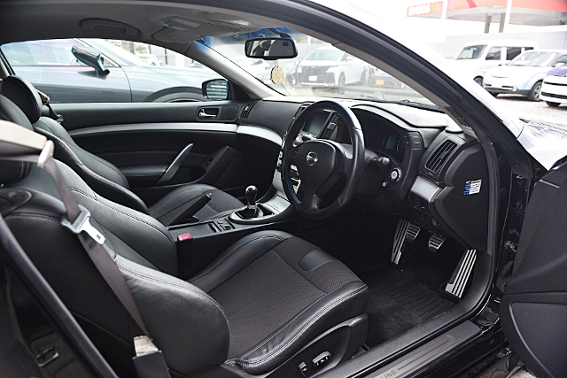 Interior of Static CKV36 SKYLINE COUPE 370GT TYPE-S.