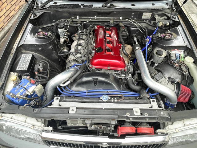 SR20DET turbo engine.