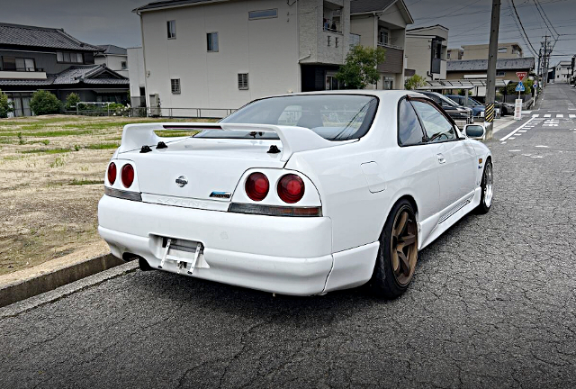 Rear exterior of ECR33 SKYLINE 2-DOOR GTS25t TYPE-M SPEC 2.