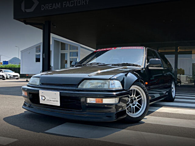 Front exterior of EF9 CIVIC SiR 2.