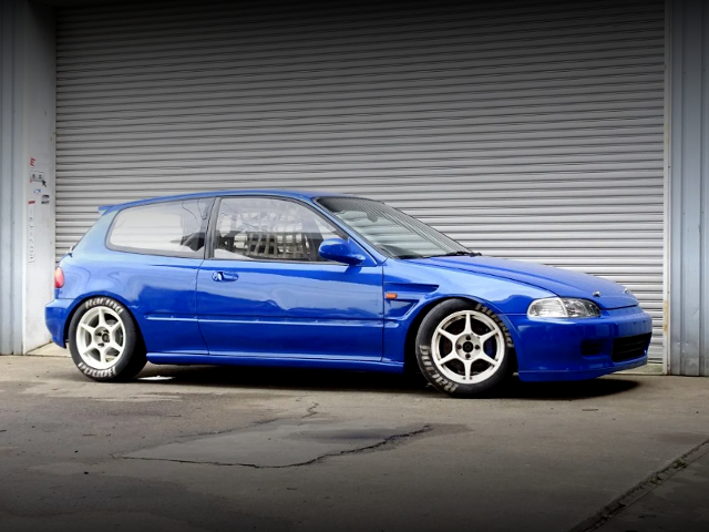Front exterior of EG6 CIVIC SiR.
