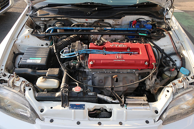 B18C VTEC ENGINE.