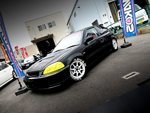 Front exterior of EK9 CIVIC TYPE-R.
