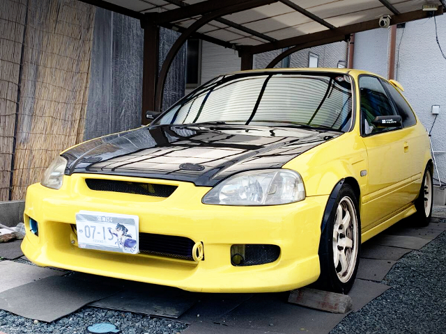 Front exterior of EK9 CIVIC TYPE-R.