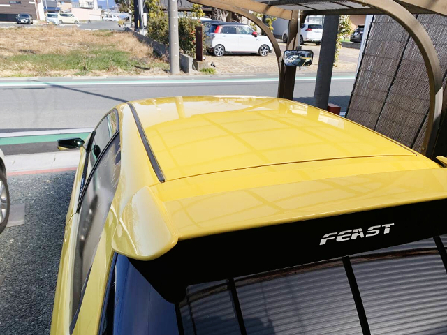 Exterior roof of EK9 CIVIC TYPE-R.