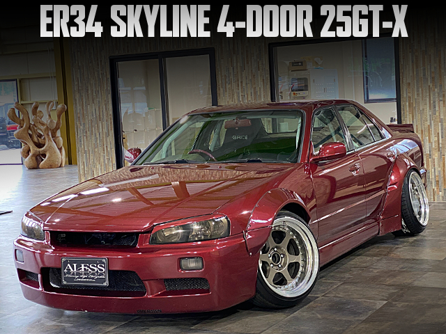 WIDEBODY ER34 SKYLINE 4-DOOR 25GT-X.