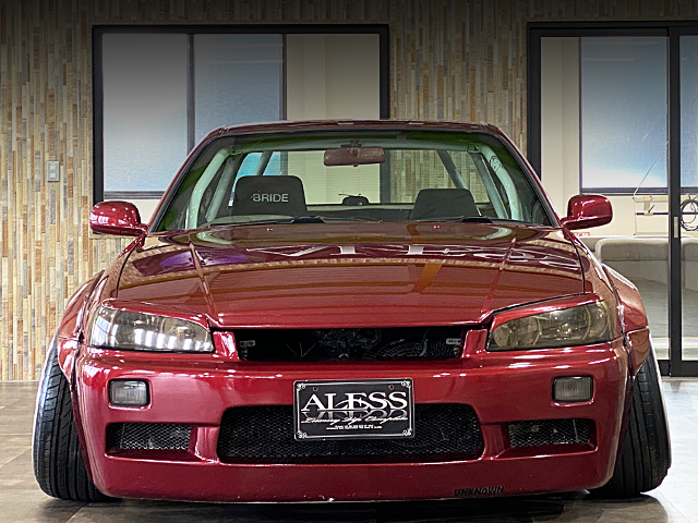 Headlight of WIDEBODY ER34 SKYLINE 4-DOOR 25GT-X.