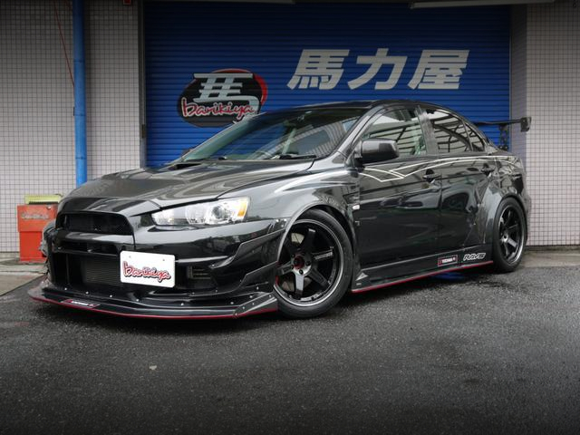 Front exterior of CZ4A LANCER EVOLUTION X GSR.