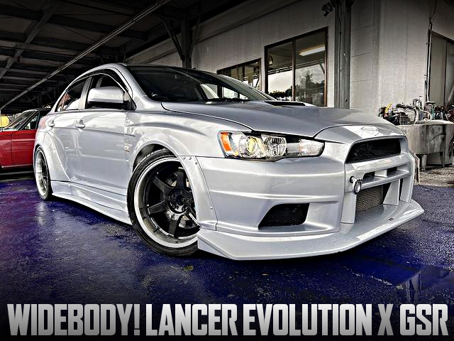 WIDEBODY LANCER EVOLUTION X GSR.