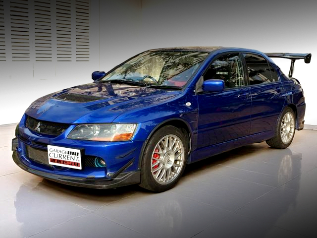 Front exterior of LANCER EVOLUTION 9 GT.