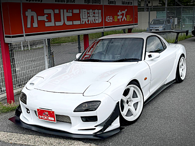 Front exterior of WIDEBODY FD3S RX-7 TYPE-R BATHURST.