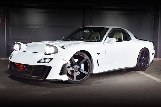 Front exterior of FD3S RX-7 TYPE R BATHURST.