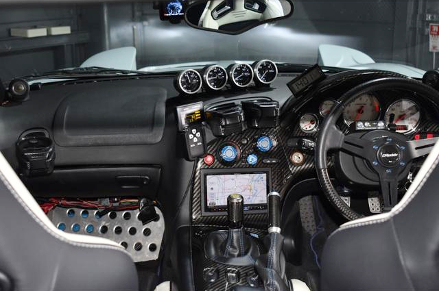 Interior of FD3S RX-7 TYPE R BATHURST.